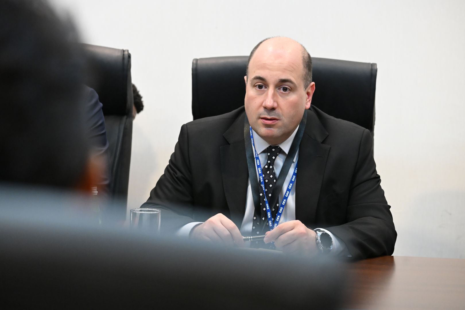Козарев у Панами са ГС Асоцијације карипских држава