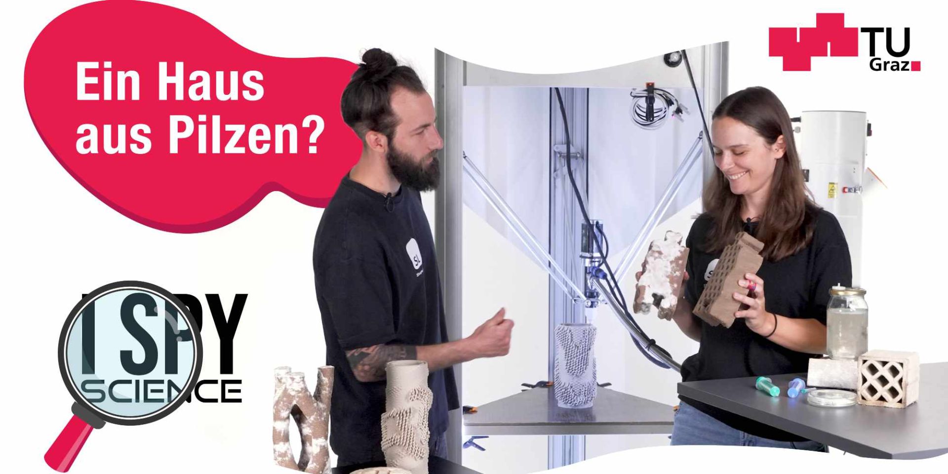 I Spy Science: Kann ich ein Haus aus Pilzen bauen?