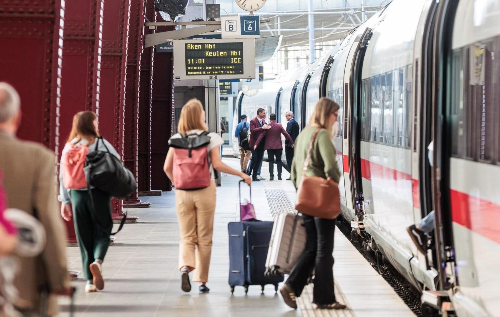 Antwerpen voor het eerst rechtstreeks verbonden met Duitsland via ICE-hogesnelheidstrein