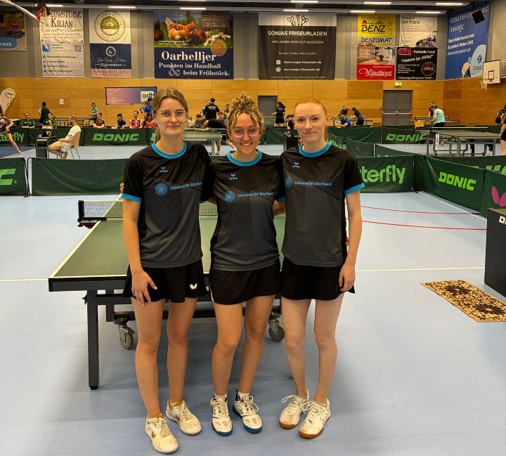 Meistertitel für zwei Damen-Teams der Universität Stuttgart