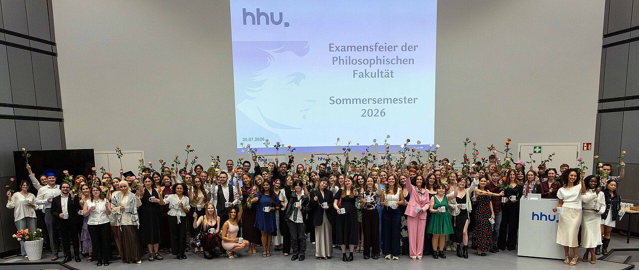 Philosophische Fakultät Examensfeier für Bachelor- und Masterabsolventinnen und -absolventen