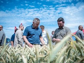 Robert Fico: Slovenské poľnohospodárstvo dnes čelí obrovskému suchu a mliečnej kríze