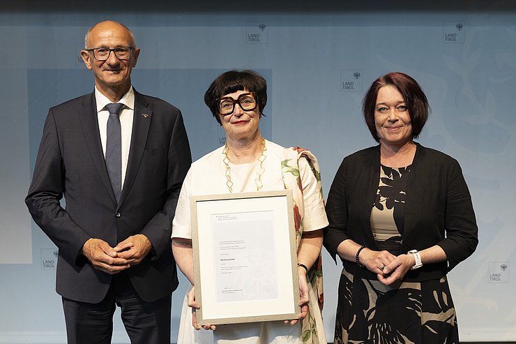 Land Tirol überreichte Bundesauszeichnungen