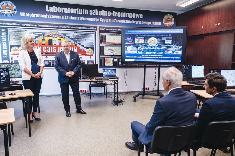 Na Politechnice Śląskiej otwarto laboratorium zarządzania kryzysowego JAŚMIN