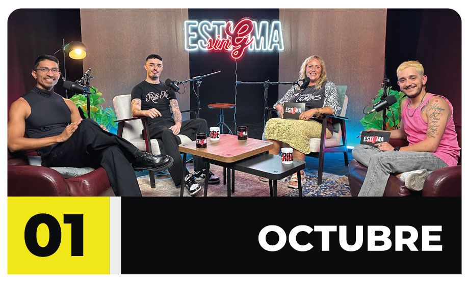 Octubre en positivo: consulta la agenda del Pride Positivo 2026