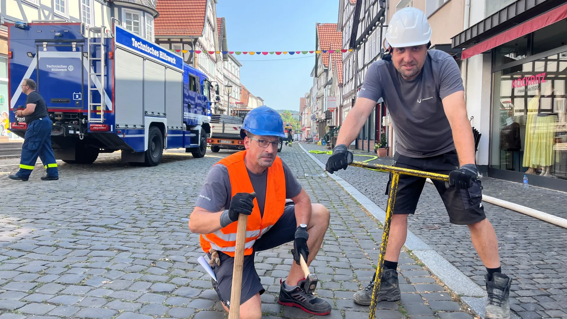 RhönEnergie Gruppe im Einsatz