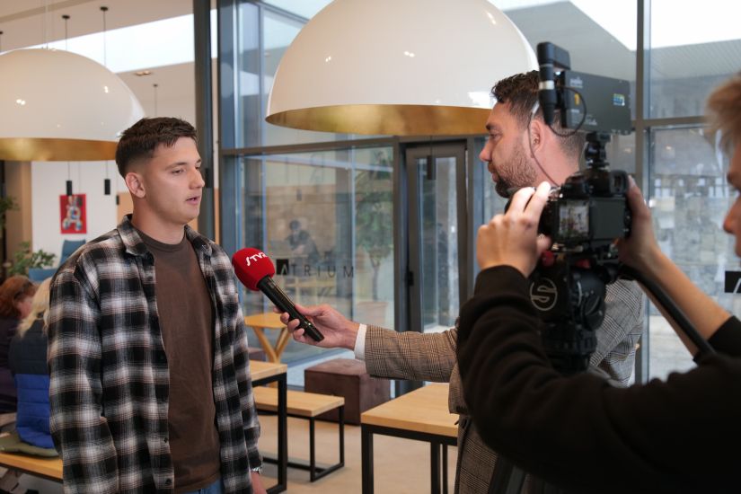 Reportáž STVR predstavila možnosti študentov TUZVO v rámci Národných obranných síl