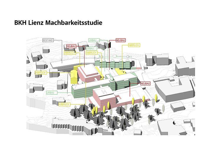 Bekenntnis zu Tiroler Krankenhäusern: Großinvestition in das Bezirkskrankenhaus Lienz