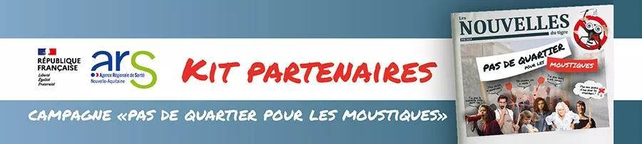 Campagne de prévention "Pas de quartier pour les moustiques".