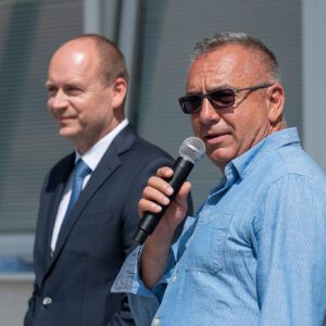 Slávnostné odovzdanie výsledkov projektu „Športový areál ZŠ Mlynská – 1. etapa“ spolufinancovaného z Programu Slovensko