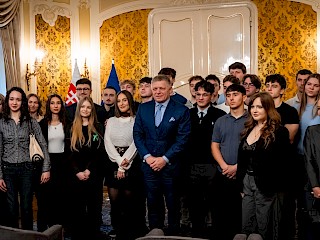 Študenti dnes opäť navštívili Úrad vlády SR