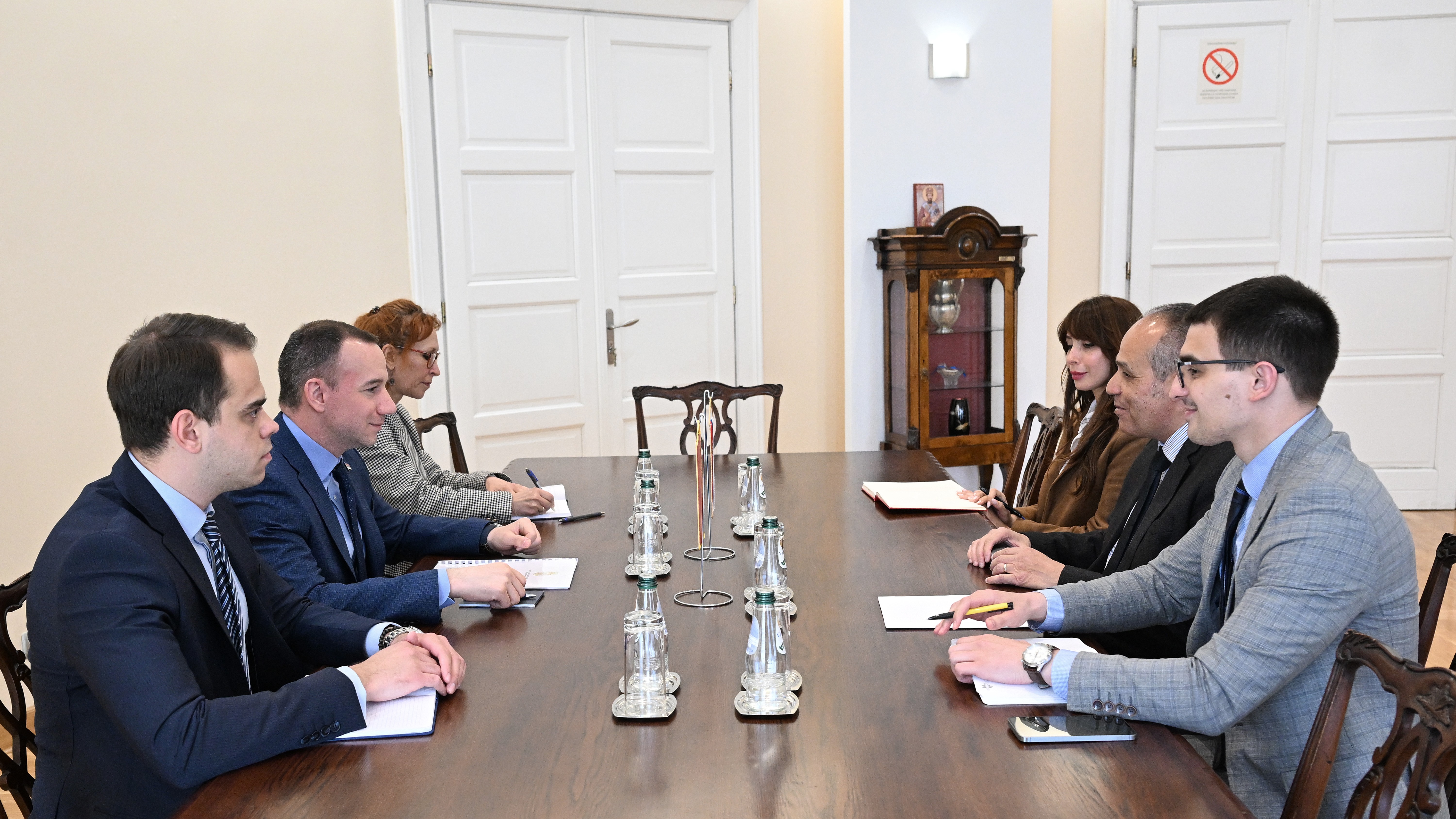 Јовић са амбасадором Краљевине Мароко