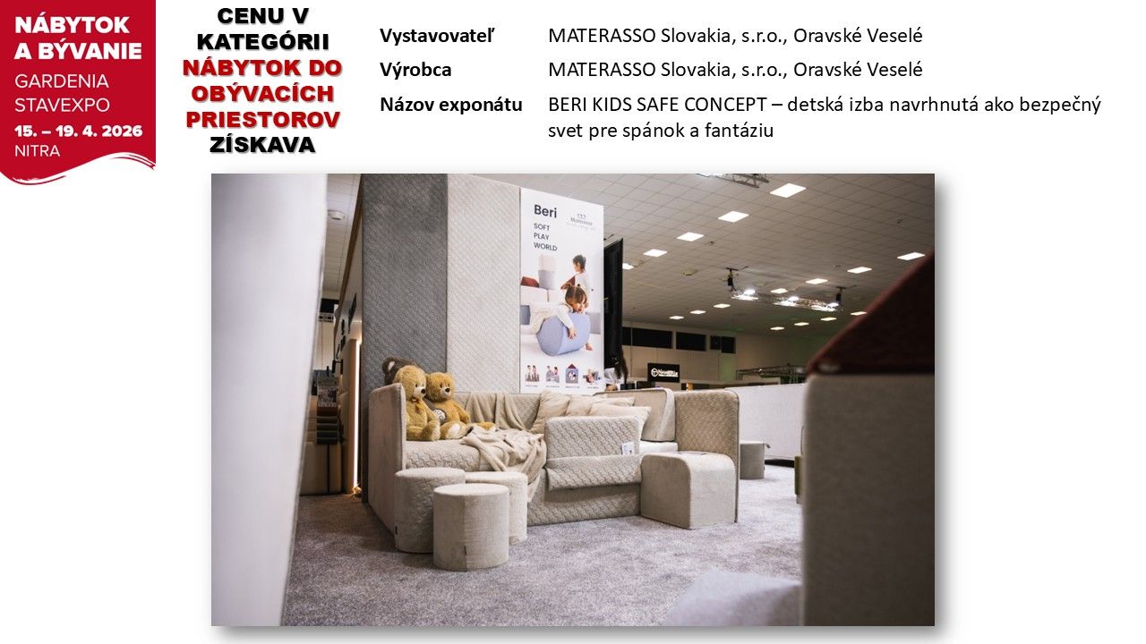 Ocenenia veľtrhu Nábytok a Bývanie 2026