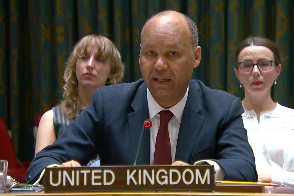 The UK supports EU-UN coordination in maintaining international peace and security: UK statement at the UN Security Council
