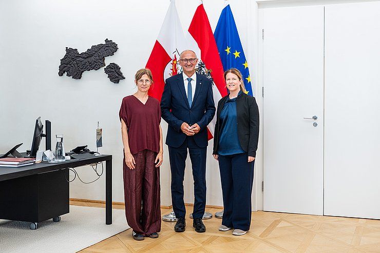 Neue Spitze für Kammer der ZiviltechnikerInnen angelobt