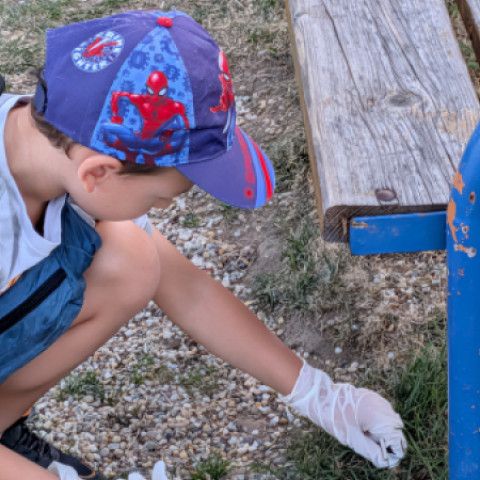 Deti zo sídliska pomohli s upratovaním