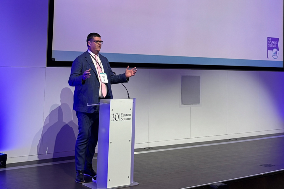 Martyn Oliver's speech at Voice 21's Speaking Summit 2026