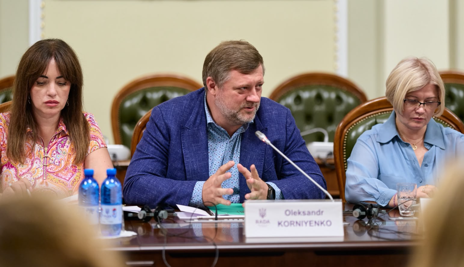 «Партнерство України та ЄС в оборонній сфері вже сьогодні формує нову архітектуру європейської безпеки», — Перший віцеспікер Олександр Корнієнко