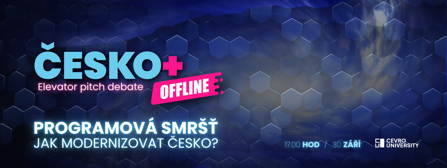 ČESKO.plus spouští „Programovou smršť": jak modernizovat Česko?