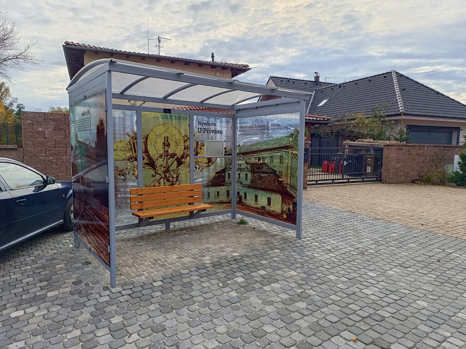 Zastávky v Drahelicích ožily příběhy místní historie