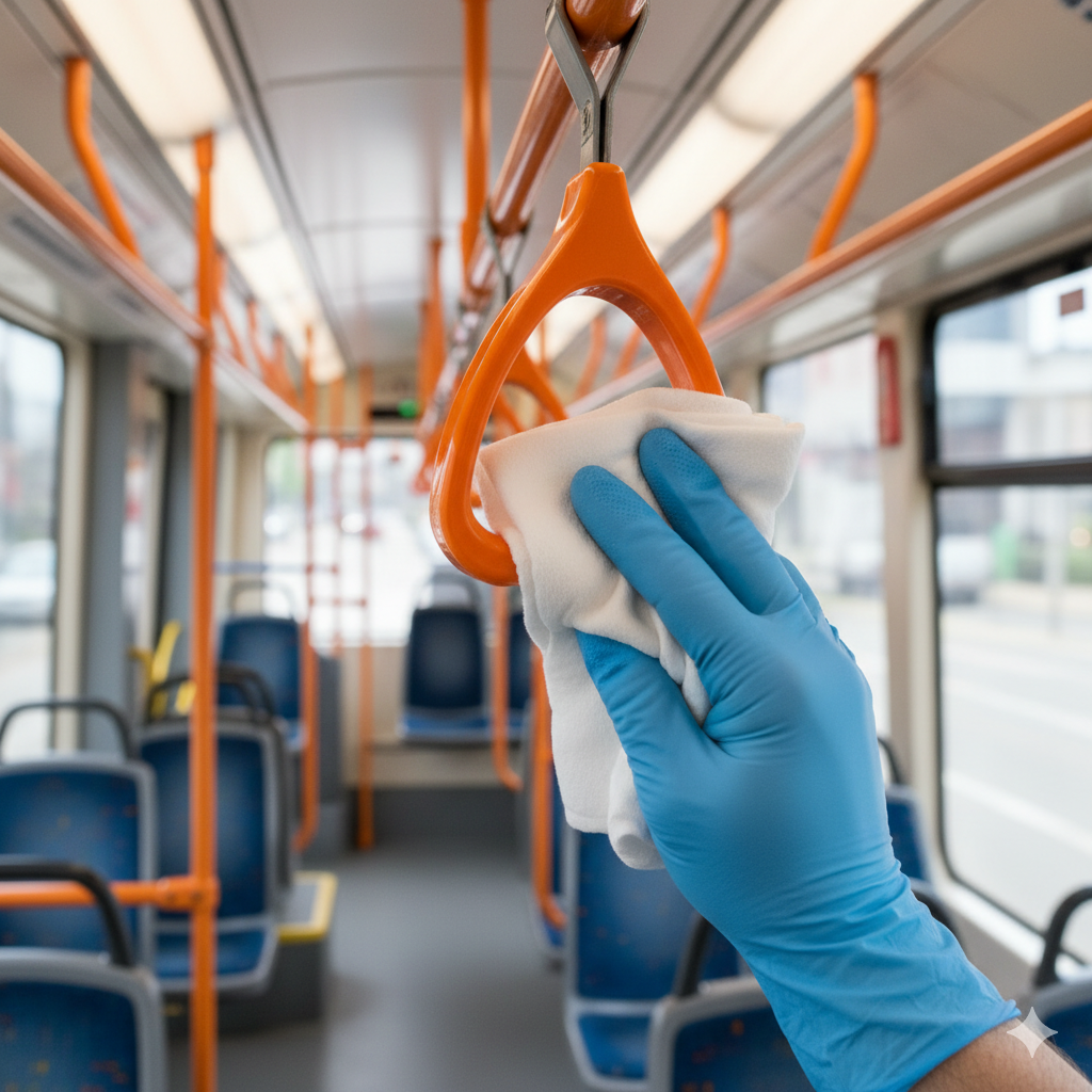 DPMB posiluje hygienu ve vozidlech, nově dezinfikuje interiéry autobusů, trolejbusů i tramvají