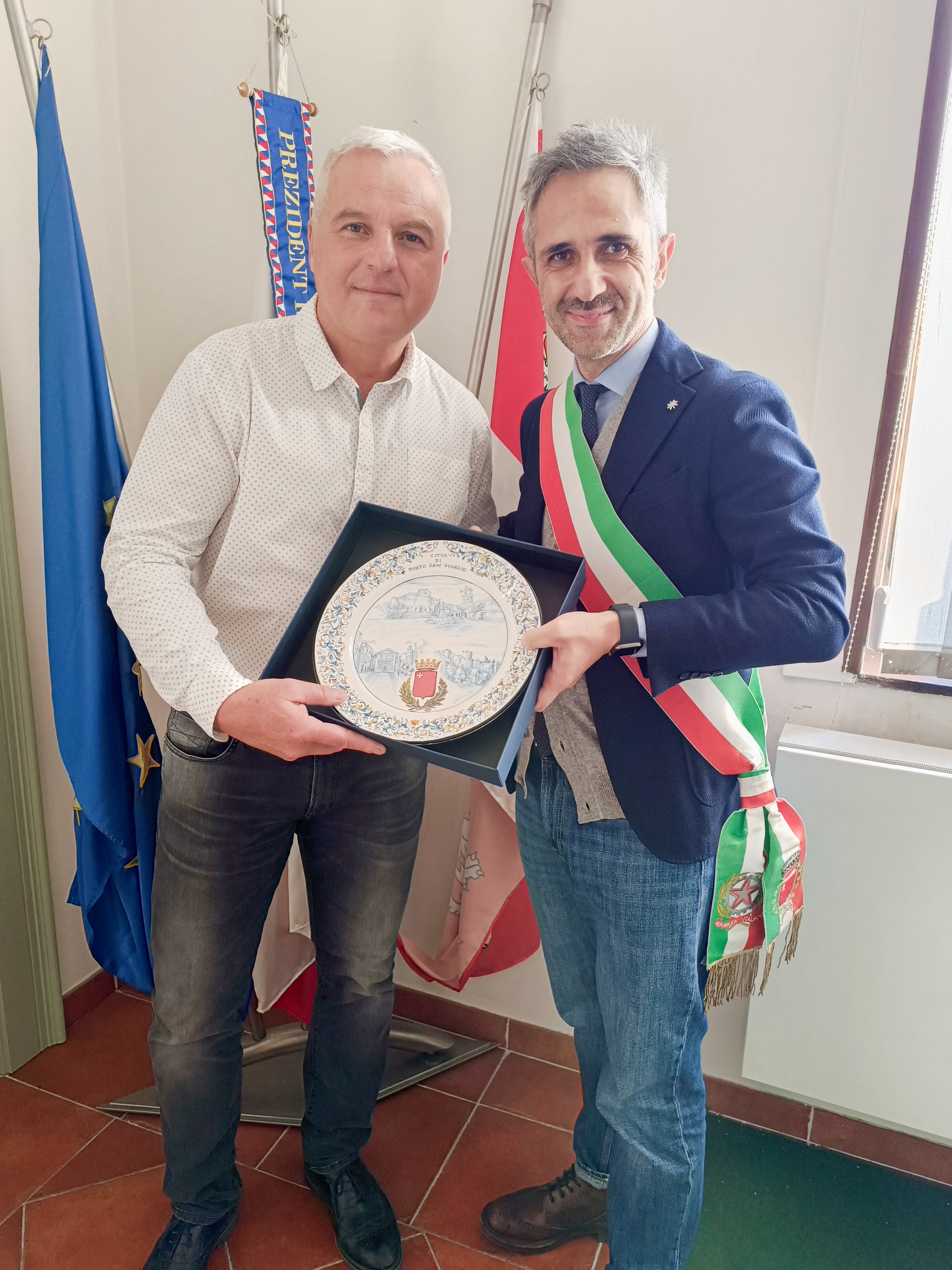 Delegace z partnerského města Porto San Giorgio navštívila Nymburk