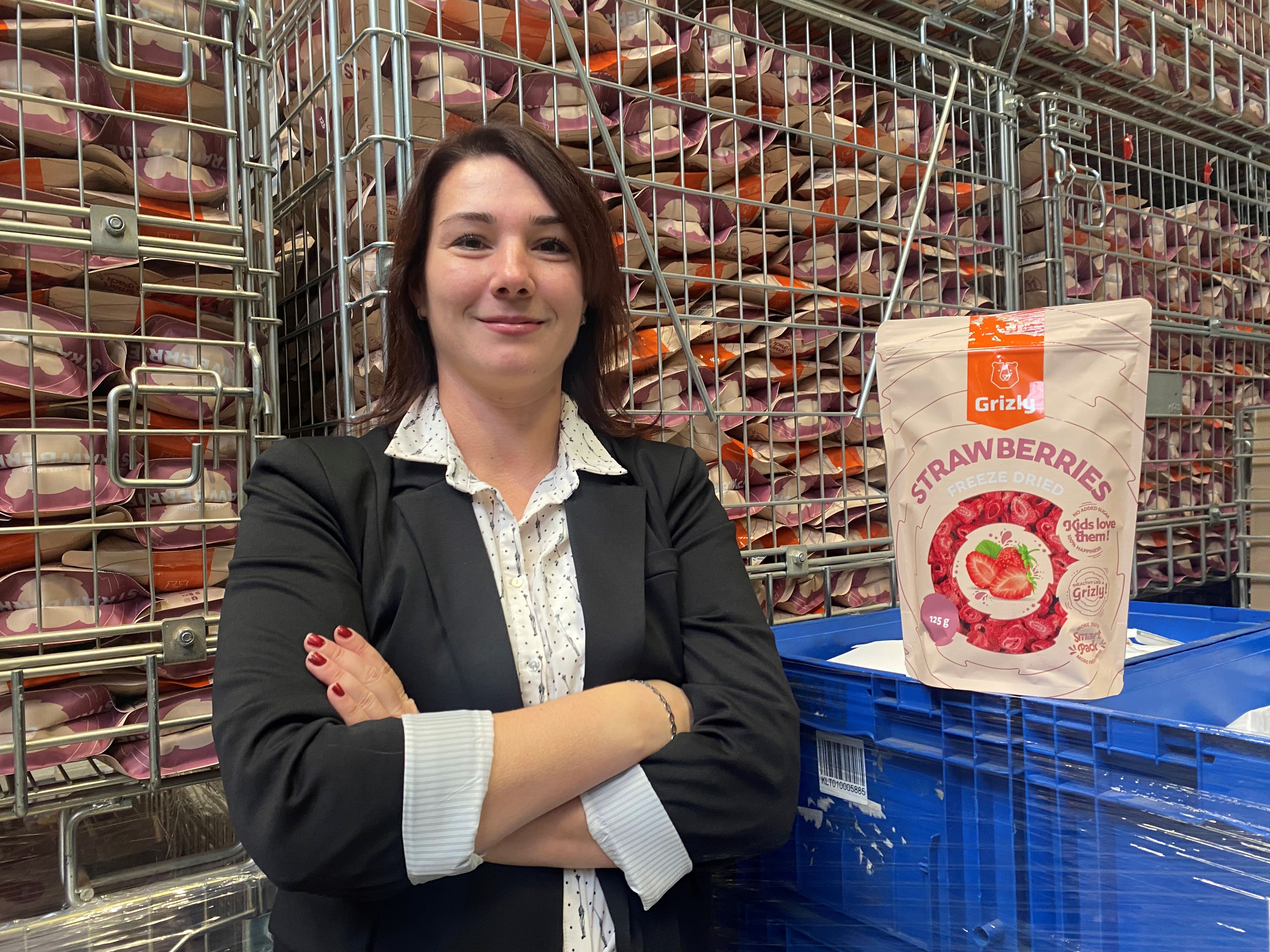 Grizly s pojištěním EGAP zásobuje vánoční trhy oříšky