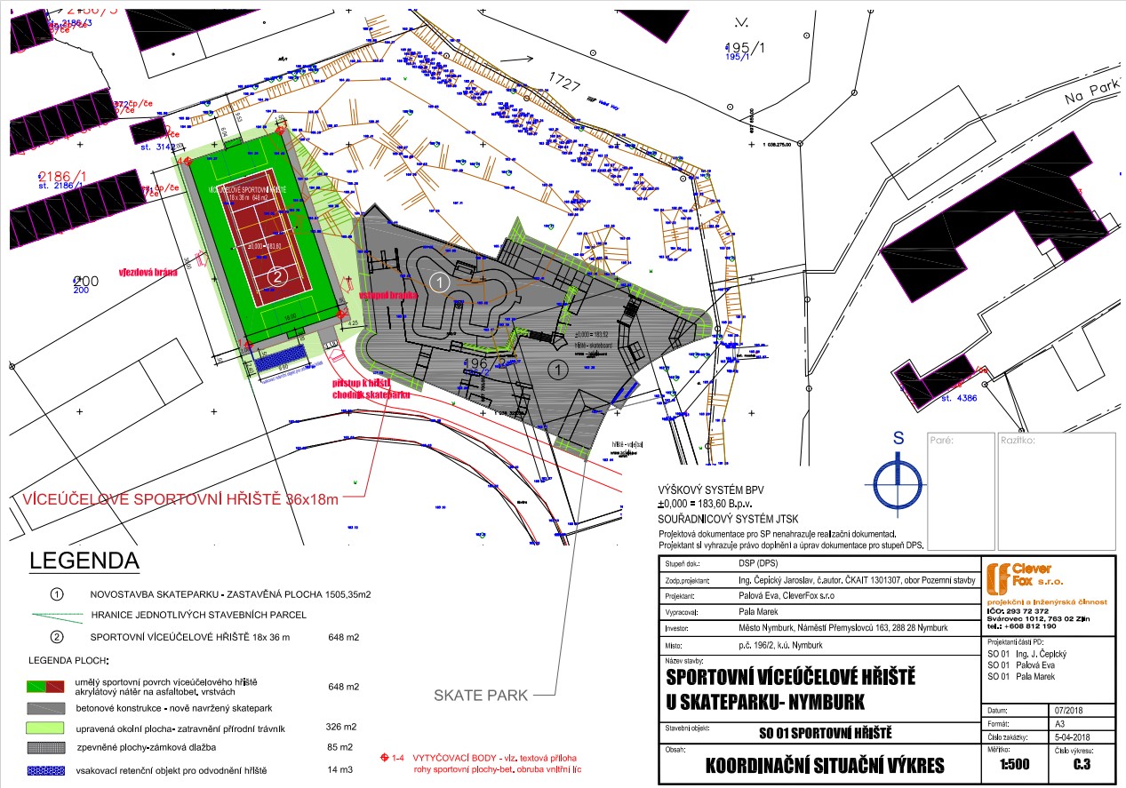 Další impuls pro sport v Nymburce: město připravuje nové sportoviště