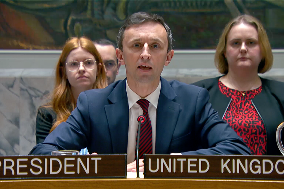 The UK reiterates its strong support for UNSMIL in advancing an inclusive political process in Libya: UK statement at the UN Security Council