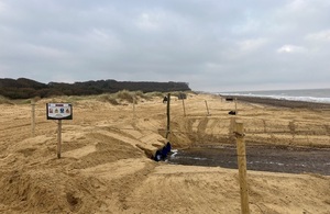 Natural flood management aims to protect Suffolk road & wildlife