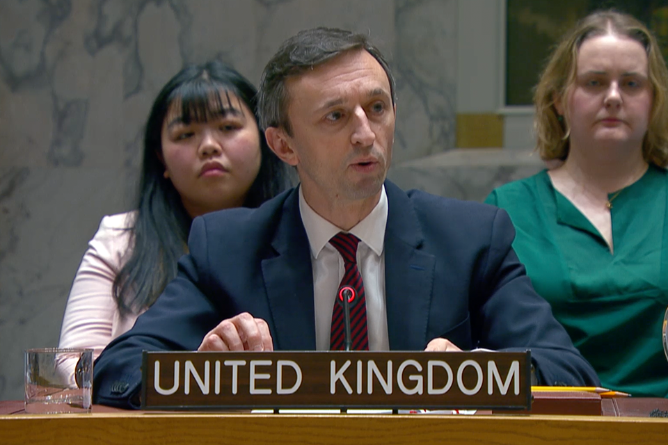 The UK is steadfast in its support of UNAMA’s work in Afghanistan: UK Explanation of Vote at the UN Security Council