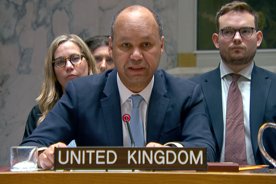 We must do all we can to maintain momentum towards a more stable and secure future for the Syrian people: UK statement at the UN Security Council
