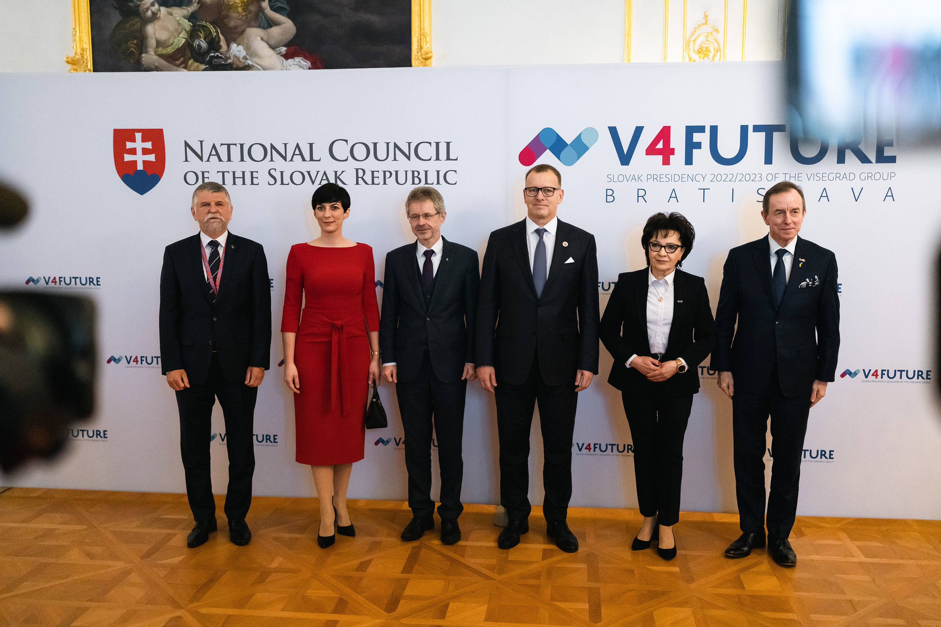 Předsedové parlamentů V4 se v Bratislavě shodli na spolupráci založené na společně sdílených hodnotách