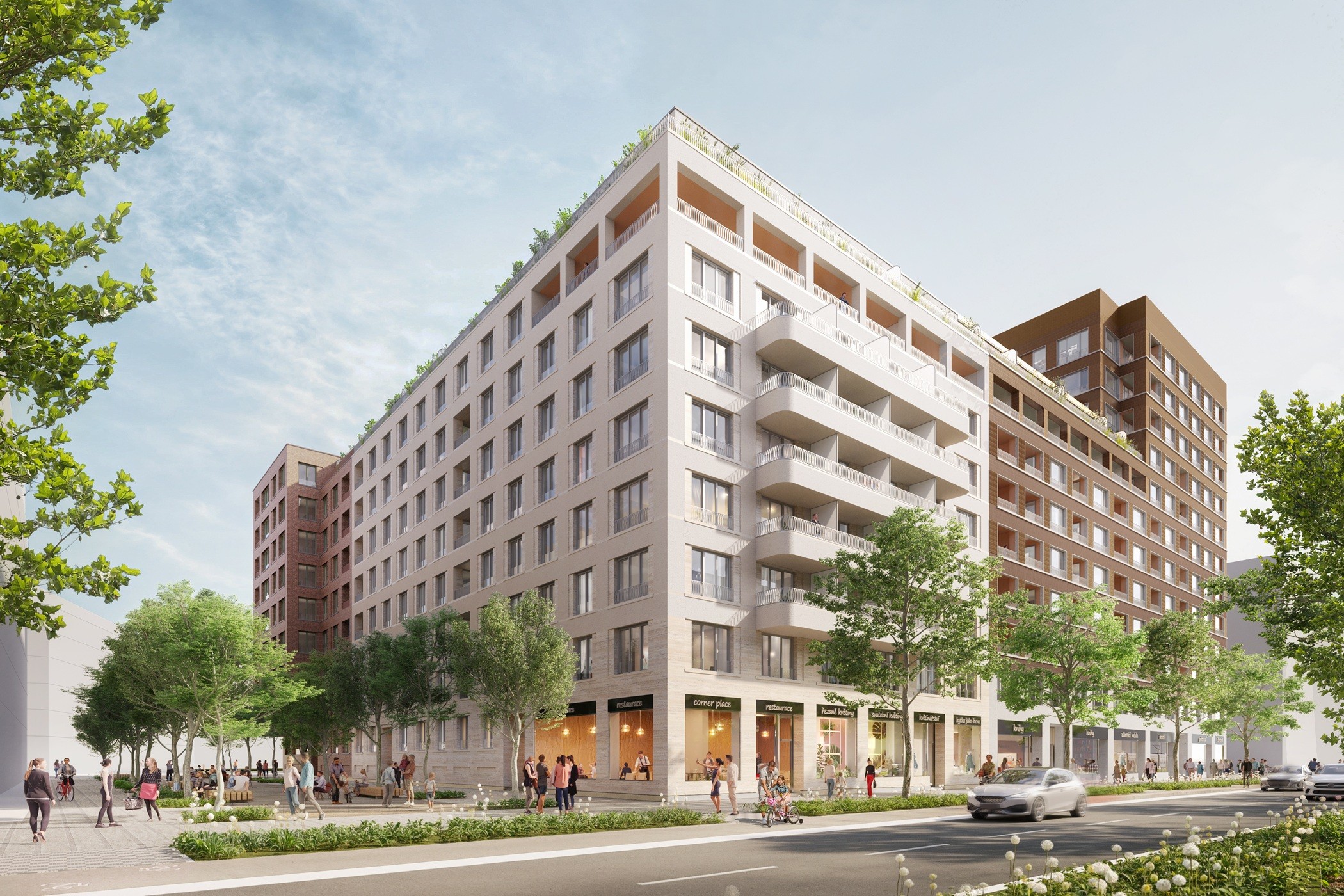 Trnitá už není jen plán. První byty u nového bulváru jdou do prodeje.