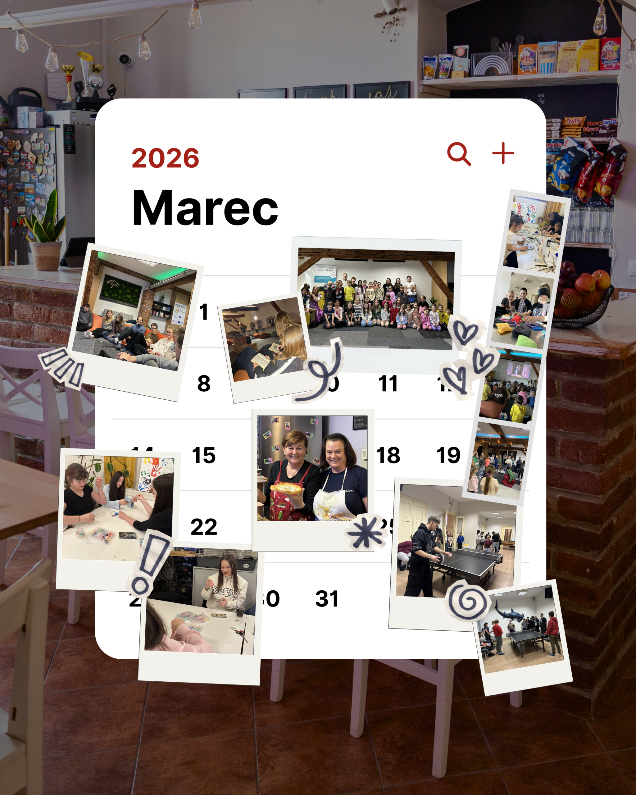 Marec vo FACE CLUBe: aktivity a dianie ✨