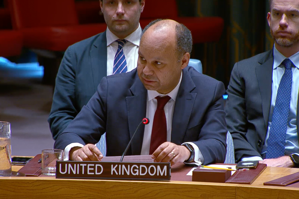 The UK will continue to champion coordination between the League of Arab States and the United Nations: UK statement at the UN Security Council