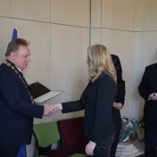 Rektor prijal jubilantov: Poďakoval im za roky práce a oddanosti