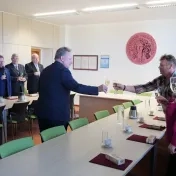 Rektor prijal jubilantov: Poďakoval im za roky práce a oddanosti