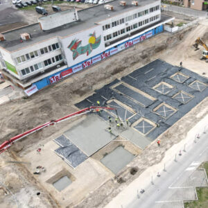 Začali sa práce na zakladaní stavby novej polikliniky