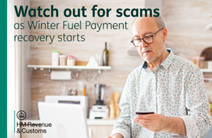 Pensioners urged to be alert to Winter Fuel Payment scams