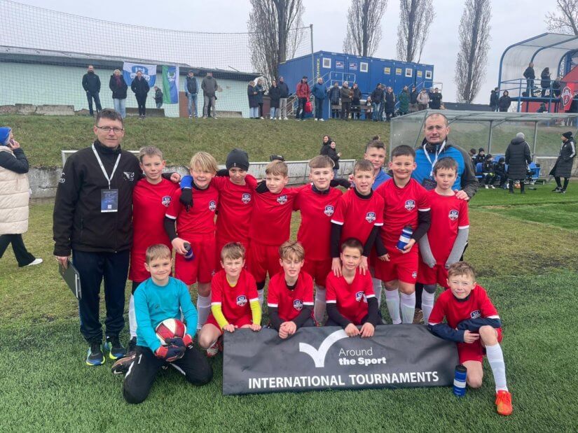 Malí futbalisti na turnaji v Olomouci