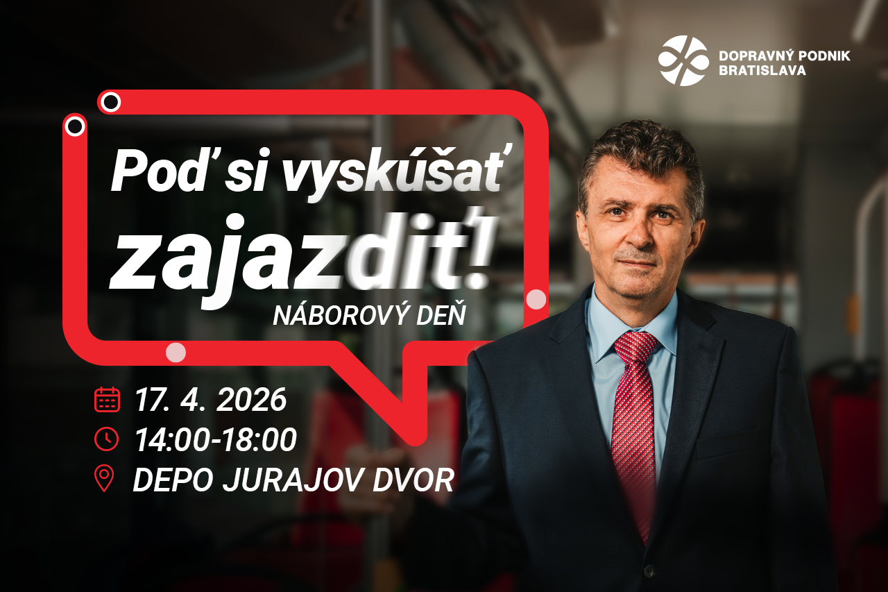 Dopravný podnik Bratislava otvára dvere budúcim vodičom autobusov - v deň, keď si celý svet pripomína hodnotu MHD