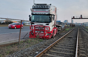 Road vehicle incursion at York Street, Belfast