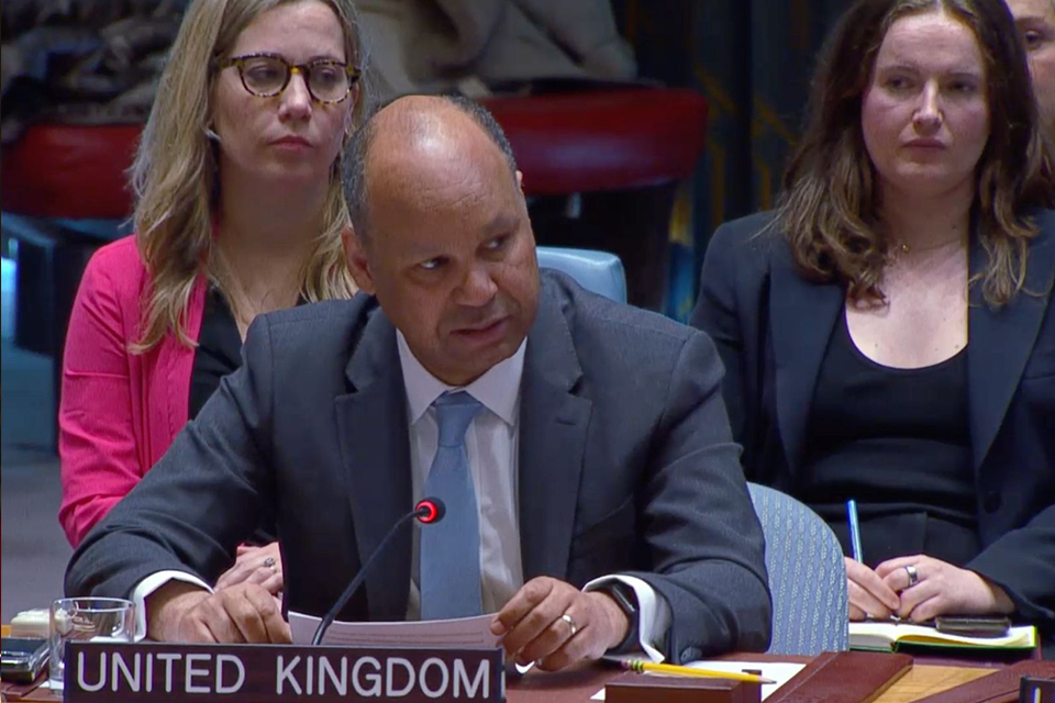 We call for greater efforts to protect women and girls, and Indigenous and Afro-Colombian communities in Colombia: UK statement at the UN Security Council