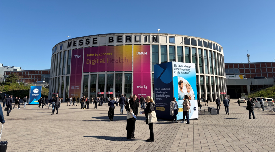 Digitale Fortschrittshubs präsentieren sich auf der DMEA