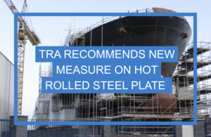 TRA proposes new measure on South Korean hot rolled steel plate