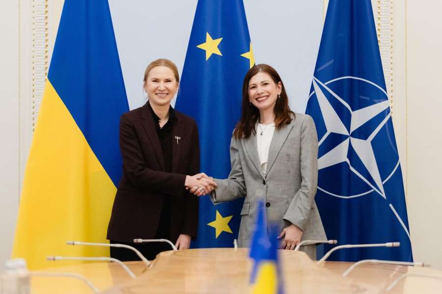 НАТО врахує досвід України при формуванні стандартів участі жінок у сфері безпеки, — представниця Генсека НАТО на зустрічі з Оленою Кондратюк