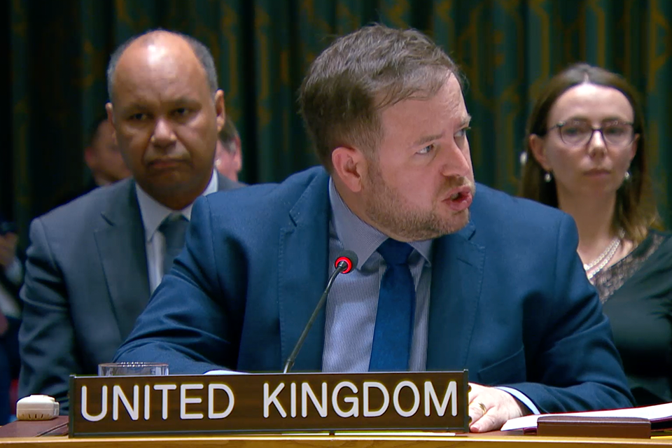 We must step up efforts together to safeguard international waterways from disruption: UK statement at the UN Security Council