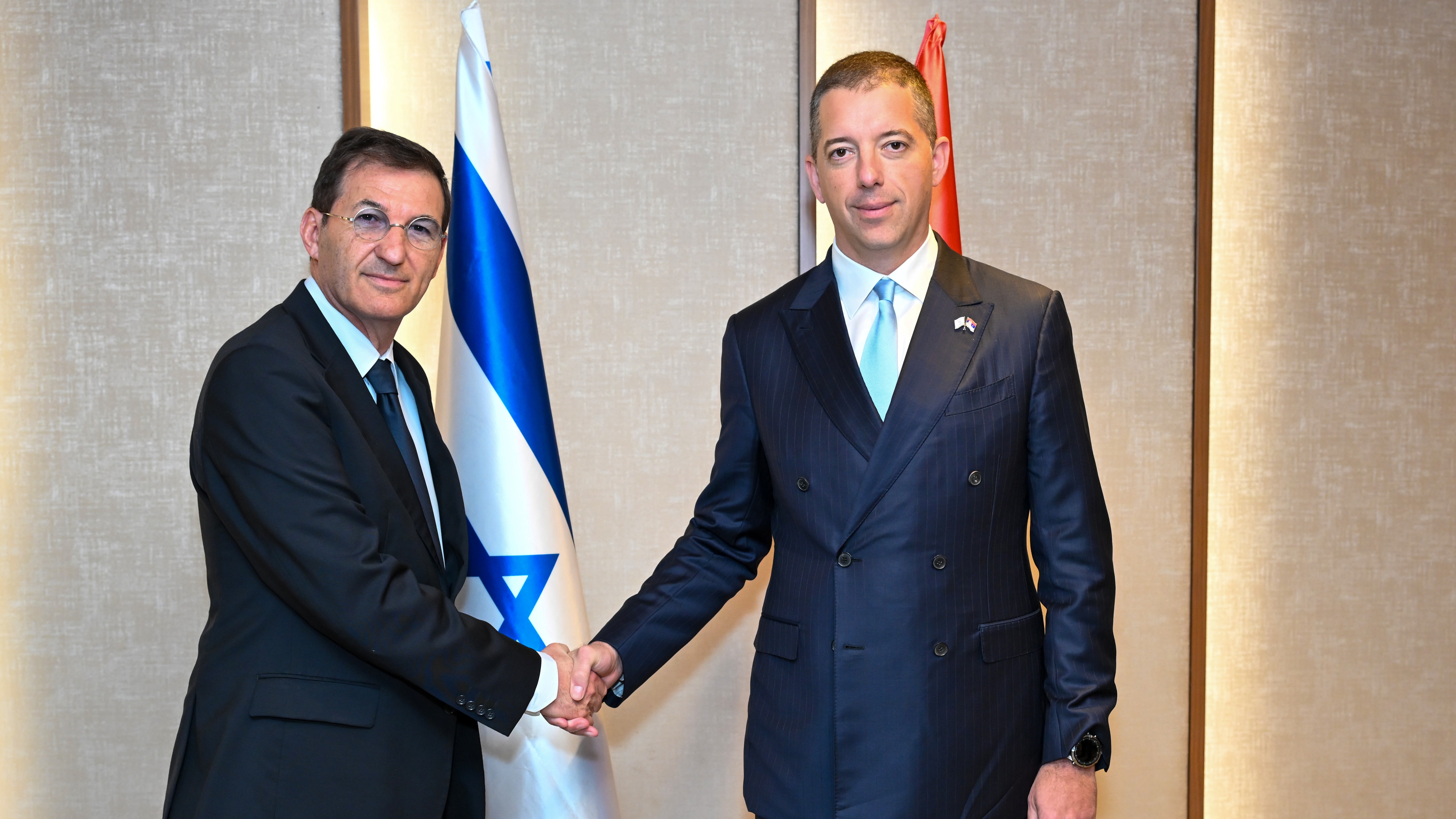 Ђурић са председником Одбора за одбрану и спољне послове Кнесета