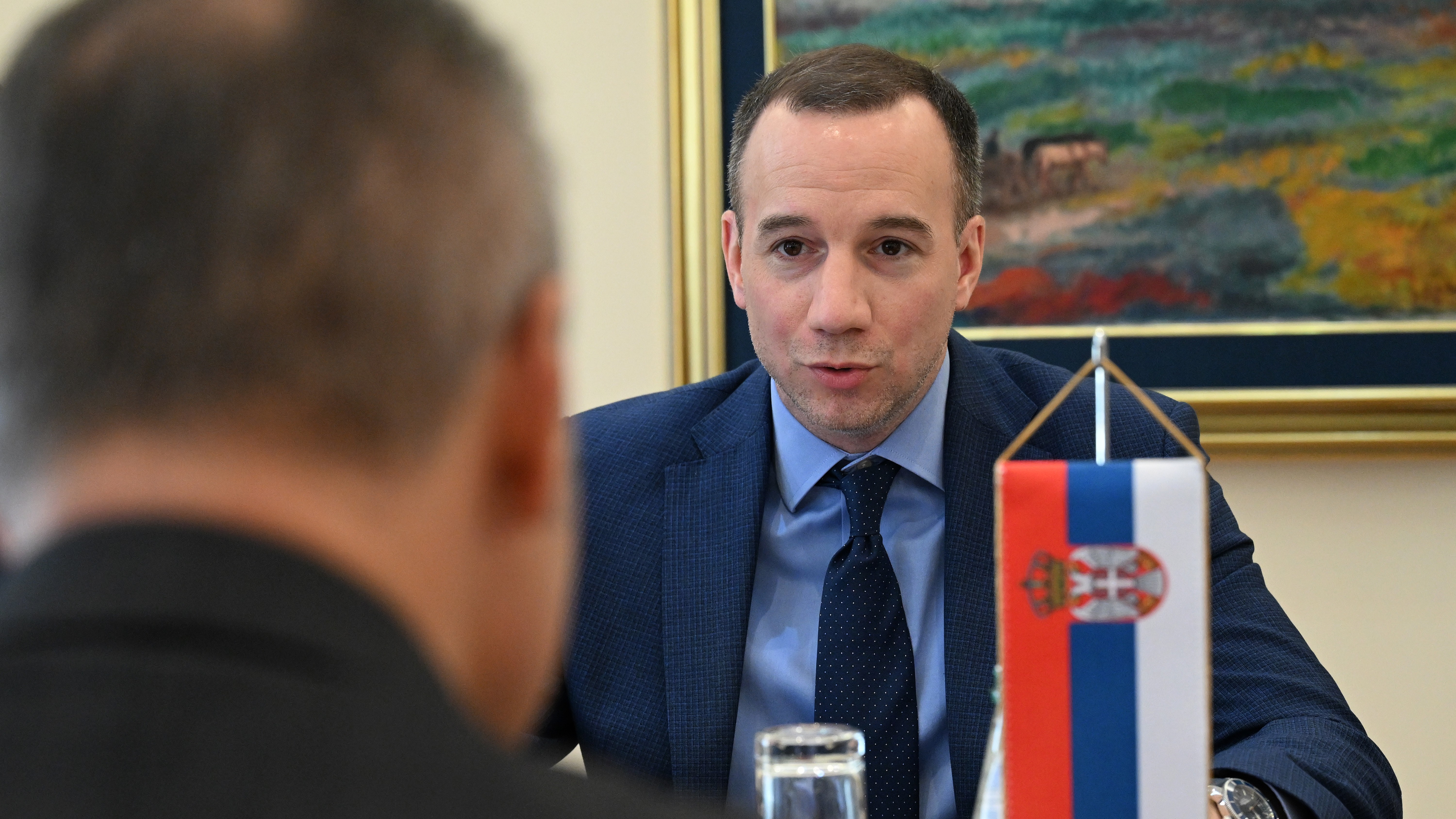 Јовић са амбасадором Краљевине Мароко